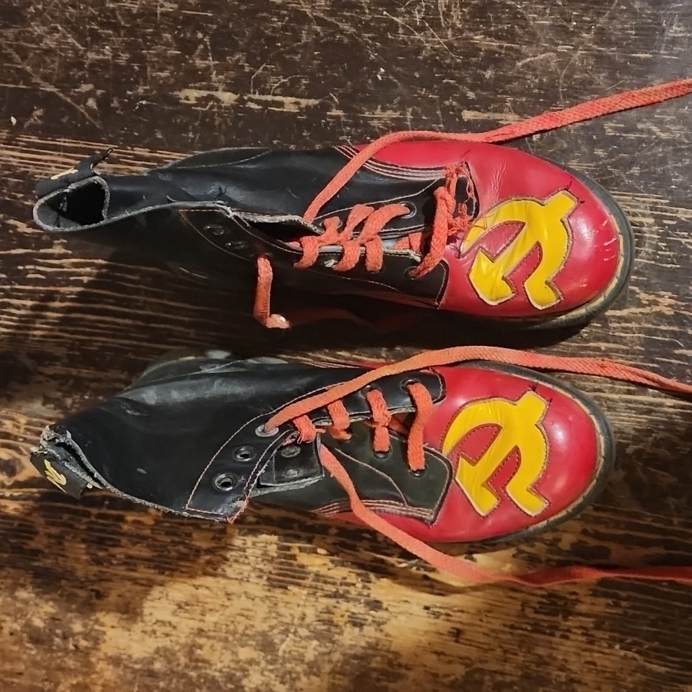 Rare 90's Doc Martins from when Putin was a good guy